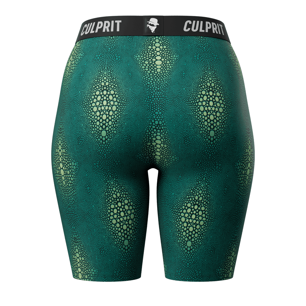 Crocodile 🐊 Long LadyBoxers™ - Culprit Underwear - Long LadyBoxers™ - LBK - CROC - XS