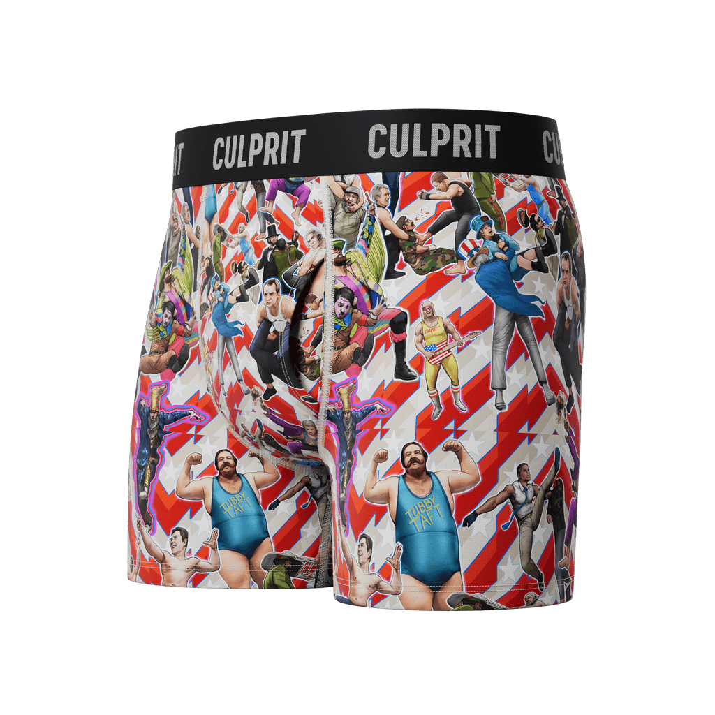 Freedom Smackdown 🦅💥 Boxer Briefs w/Fly - Culprit Underwear - Boxer Briefs w/Fly - BB - SMKDN - S