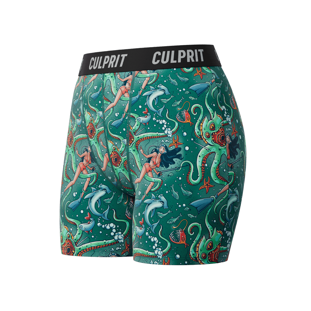 Get It Kraken! 🦑 LadyBoxers - Culprit Underwear - LadyBoxers™ - LB - GKRK - XS