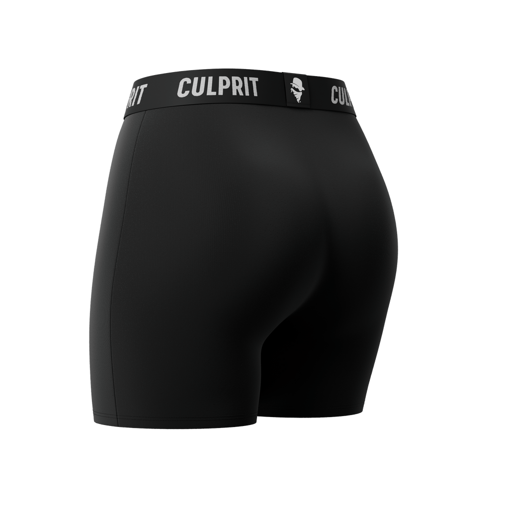 LadyBoxers™ Stealth Black 7 - Pack 🥷 - Culprit Underwear - LadyBoxers™ - 7PK - LB - BLK - XS