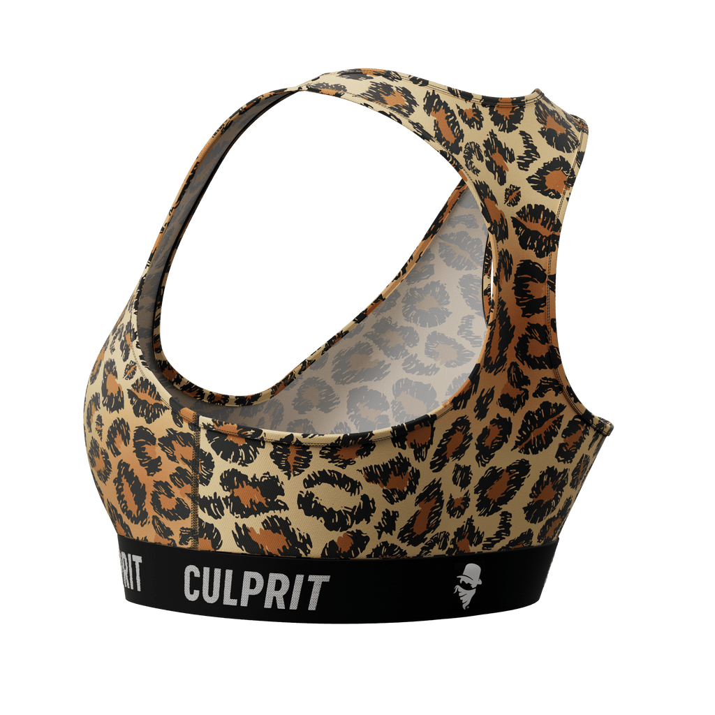 Leopard Lips 🐆 ComfyBra™ - Culprit Underwear - ComfyBra™ - BRA - LEO - XS