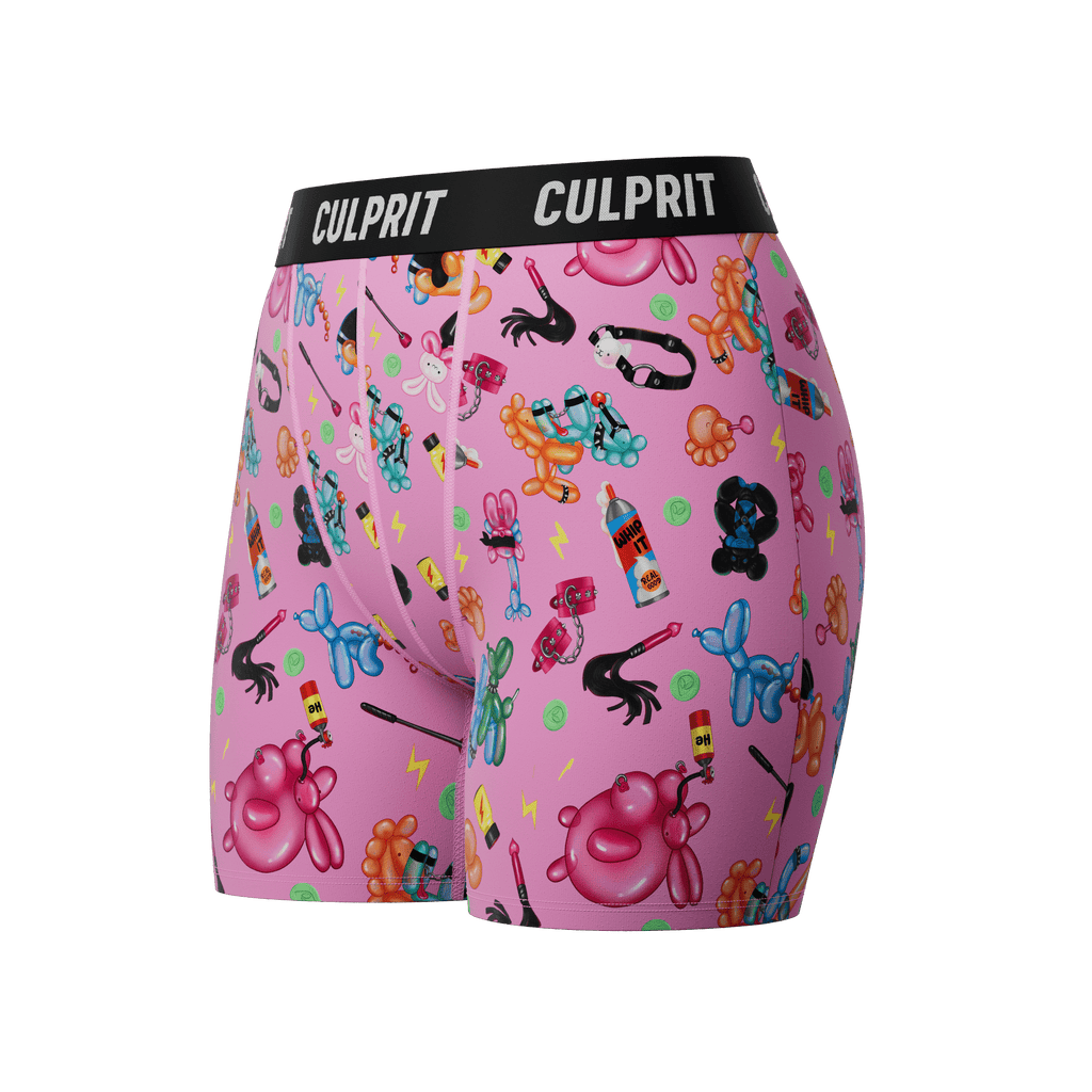 Pink Balloon Animals 😻 LadyBoxers - Culprit Underwear - LadyBoxers™ - LB - LOONPK - XS