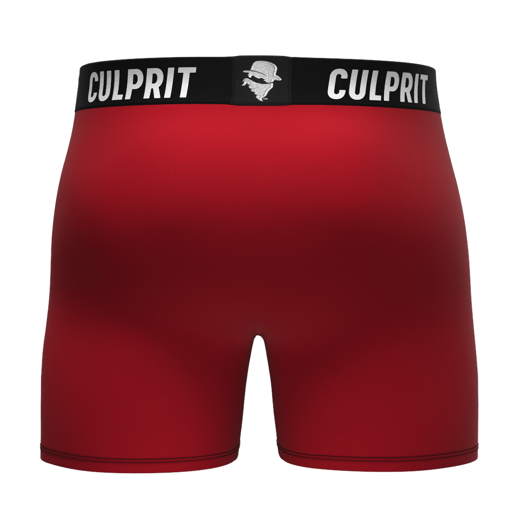 Redrum 🪓 - Culprit Underwear - Boxer Briefs w/Fly - BB - RUM - S