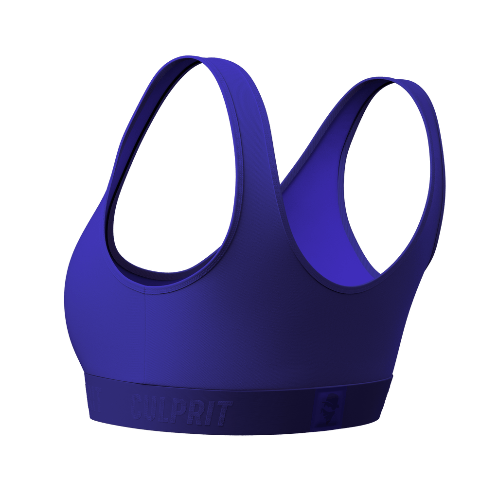 Royal Blue 💎 Scoop Bra - Culprit Underwear - Scoop Bra - SBRA - RYBL - XS