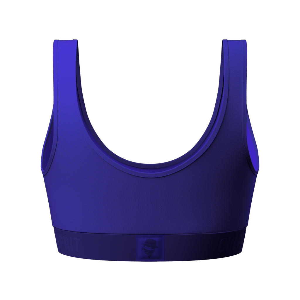 Royal Blue 💎 Scoop Bra - Culprit Underwear - Scoop Bra - SBRA - RYBL - XS
