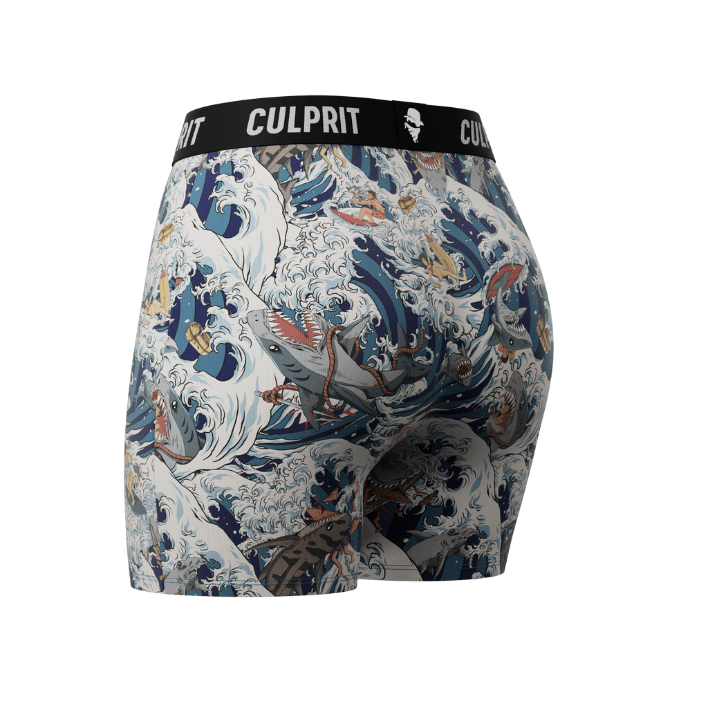 Shark Bait 🦈 LadyBoxers - Culprit Underwear - LadyBoxers™ - LB - SHRKBT - XS
