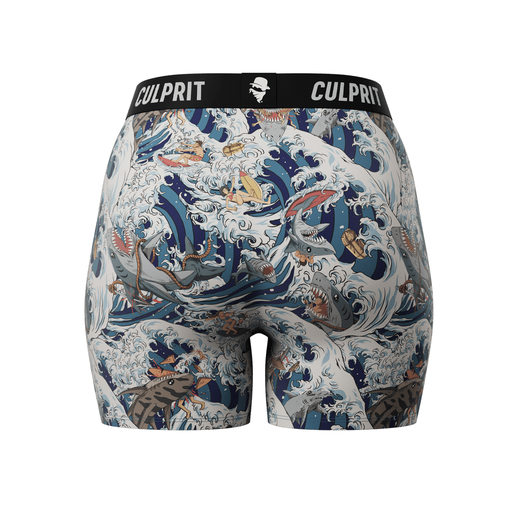Shark Bait 🦈 LadyBoxers - Culprit Underwear - LadyBoxers™ - LB - SHRKBT - XS