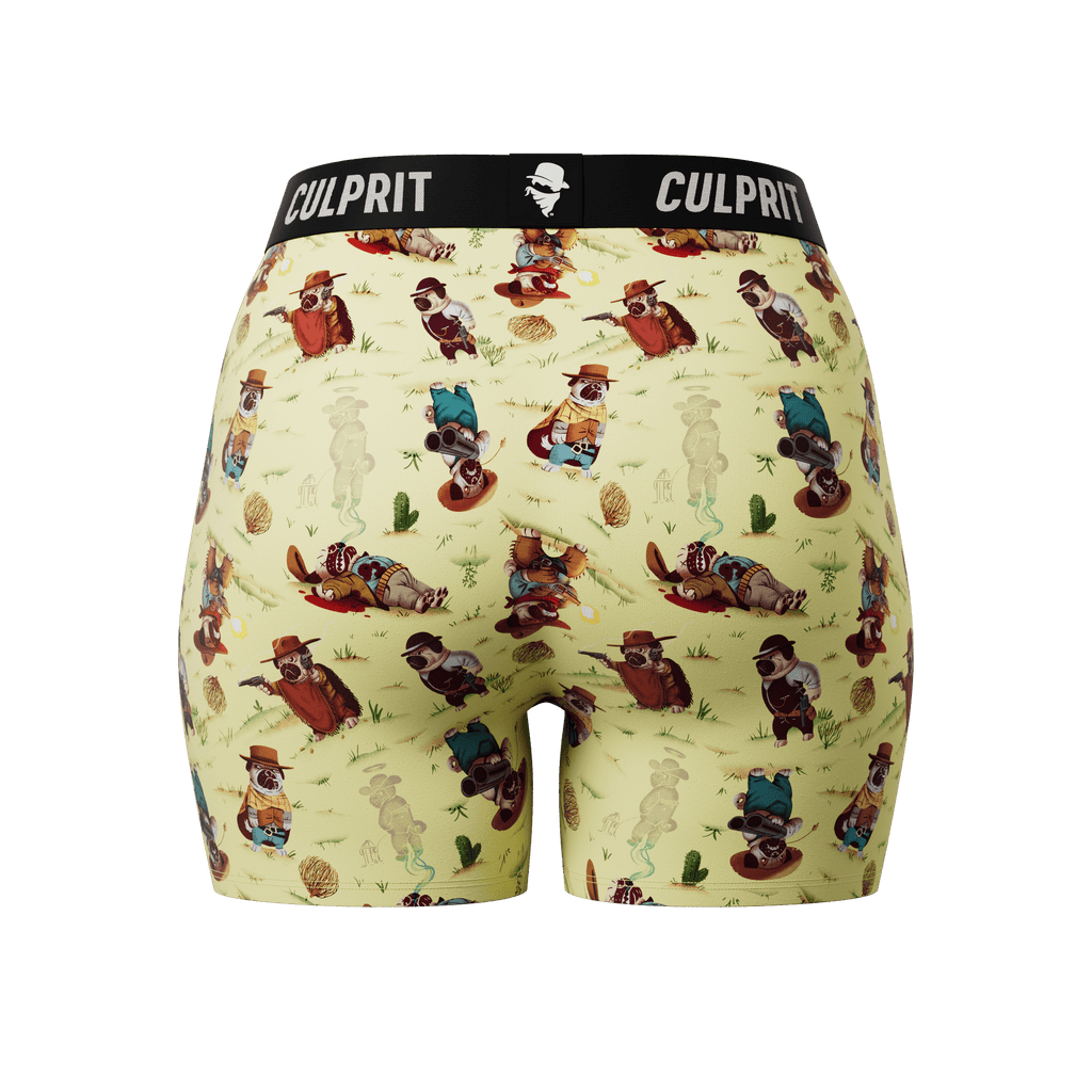 The Good The Bad and The Pugly 🌵 - Culprit Underwear - LadyBoxers™ - LB2 - PUG - XS