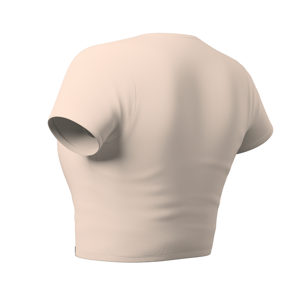 Toasted Marshmallow 🍨 Cropped Tee - Culprit Underwear - Baby Tee - BABYT - NOUG - XS