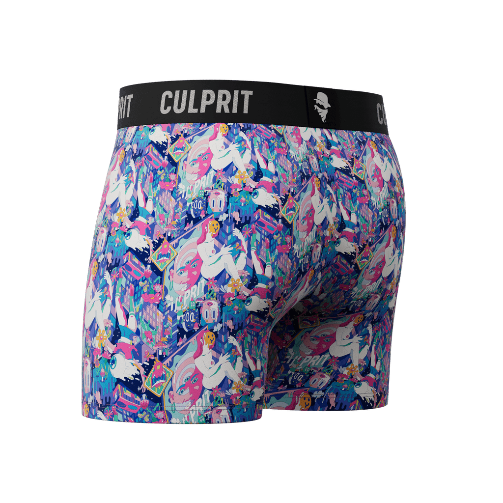 Trip City 🫠 - Culprit Underwear - Boxer Briefs w/Fly - BB2 - ACIDNT - S